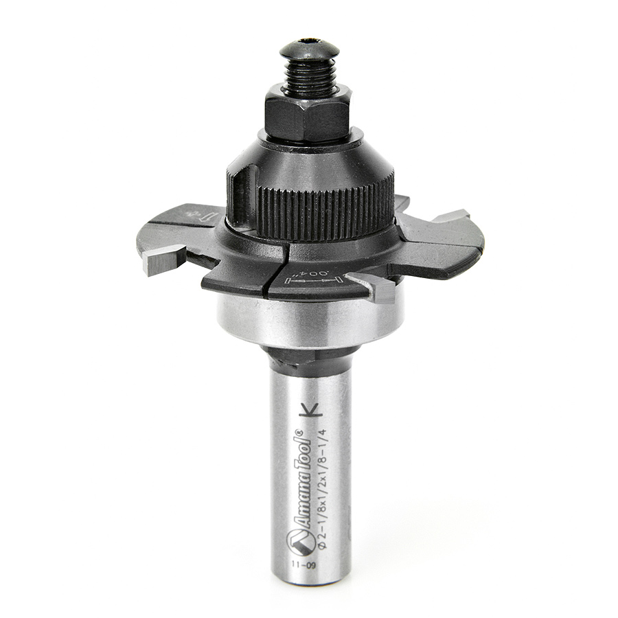 55500 E-Z Dial Slot Cutter 4 Wing x 2-1/8 Dia x 1/8-1/4 x 1/2 Inch Shank