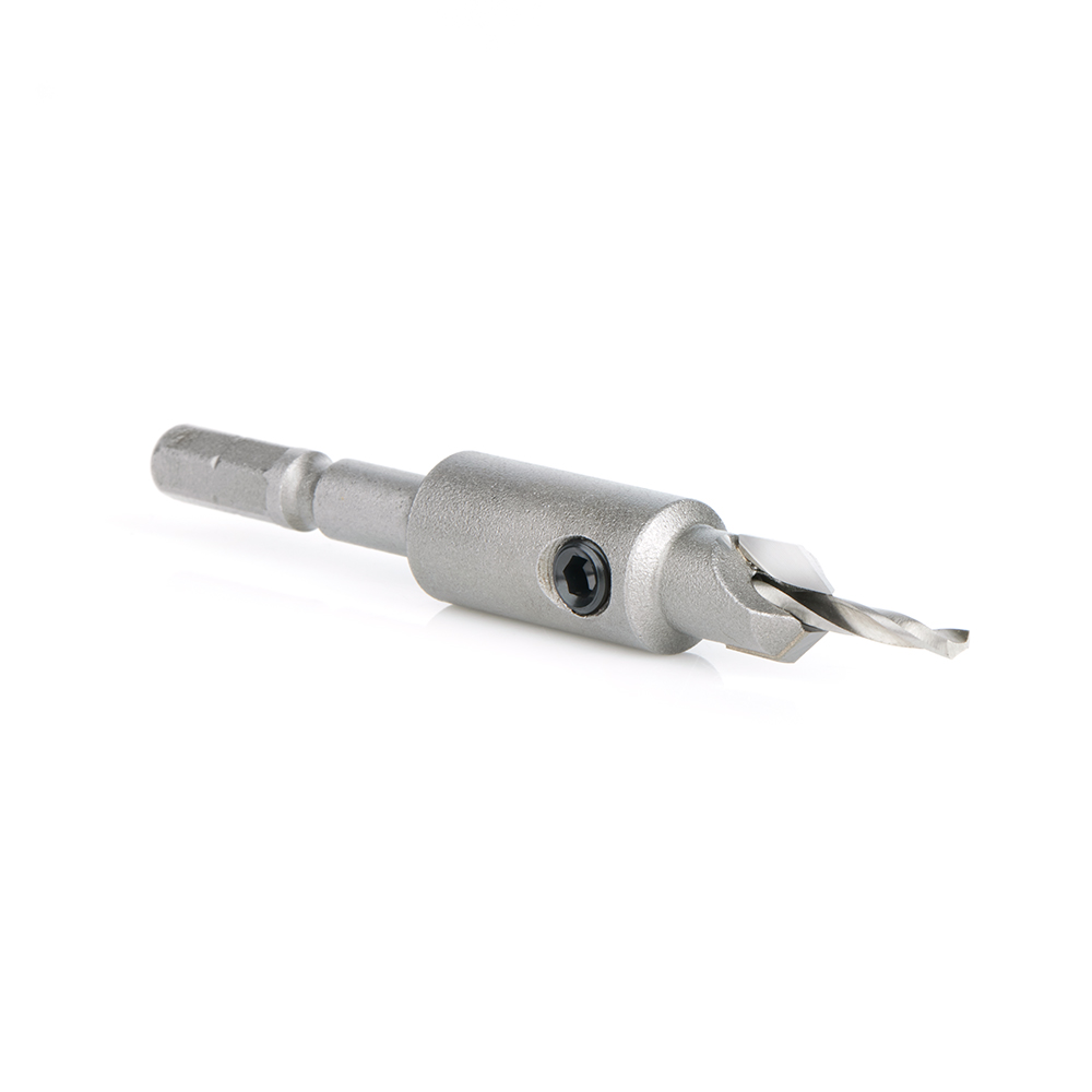 55613 Carbide Tipped 82 Degree Countersink for Festool® CENTROTEC® System #8 Screw 3/8 Dia x 7/64 Drill Dia