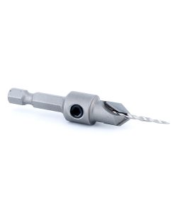 55620 Carbide Tipped 82 Degree Countersink Taper #4 Screw 3/8 Dia x 5/64 Drill Dia x 1/4 Hex Shank