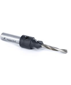 55642 Carbide Tipped Countersink 1/2 Dia x 45 Degree x 60mm Long x 10mm Shank