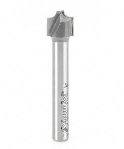 56100 Carbide Tipped Plunge Beading 3/32 Radius x 3/8 Dia x 5/16 x 1/4 Inch Shank