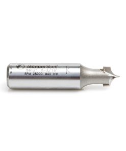 56121 Carbide Tipped Point Cutting Roundover 3/16 Radius x 3/8 Dia x 5/16 x 1/2 Shank Router Bit
