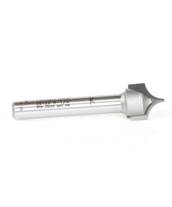56123 Carbide Tipped Point Cutting Roundover 1/4 Radius x 1/2 Dia x 1/2 x 1/4 Shank Router Bit