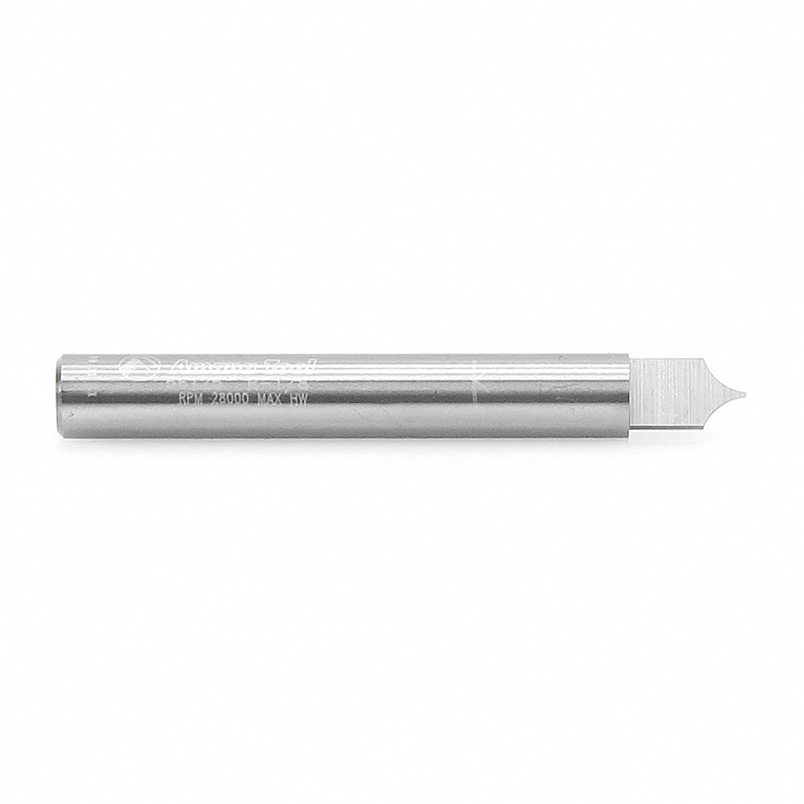 56125 Solid Carbide Point Cutting Roundover 1/8 Radius x 1/4 Dia x 5/16 x 1/4 Shank Router Bit