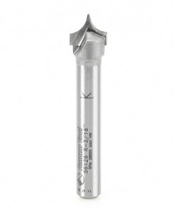 56126 Carbide Tipped Point Cutting Roundover 3/16 Radius x 3/8 Dia x 19/64 x 1/4 Shank Router Bit