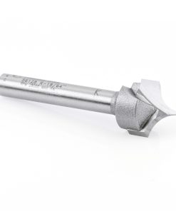 56128 Carbide Tipped Point Cutting Roundover 19/64 Radius x 19/32 Dia x 1/2 x 1/4 Shank Router Bit