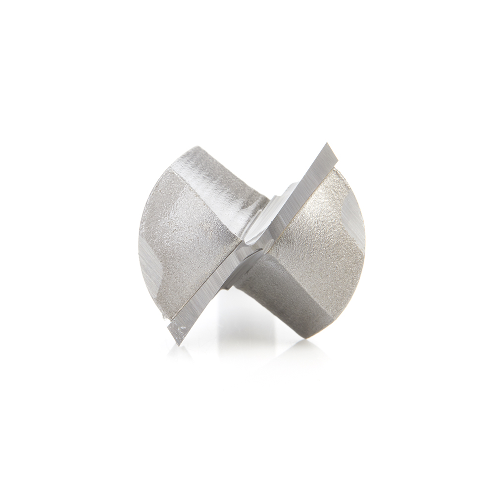 56144 Carbide Tipped Point Cutting Roundover 1/2 Radius x 1 Dia x 3/4 x 1/4 Shank Router Bit