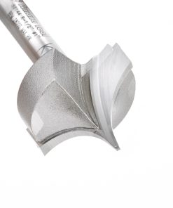 56144 Carbide Tipped Point Cutting Roundover 1/2 Radius x 1 Dia x 3/4 x 1/4 Shank Router Bit