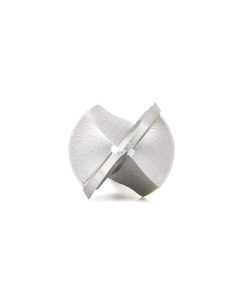 56145 Carbide Tipped Point Cutting Roundover 1/2 Radius x 1 Dia x 3/4 x 1/2 Shank Router Bit