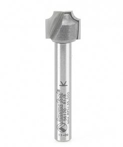 56170 Carbide Tipped Plunge Beading 1/8 Radius x 1/2 Dia x 3/8 x 1/4 Inch Shank