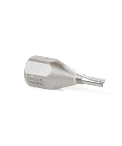 56268 Carbide Tipped Mortising Screw Straight No Shear Cutter 1/8 + .015 Dia x 3/8 x 1/4 - 28 Thread