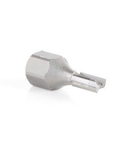 56270 Carbide Tipped Mortising Screw Straight No Shear Cutter 1/4 Dia x 1/2 x 1/4 - 28 Thread
