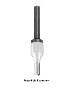56272 Carbide Tipped Mortising Screw Straight No Shear Cutter 1/4 + .015 Dia x 1/2 x 1/4 - 28 Thread