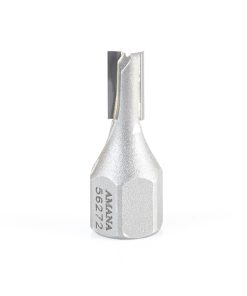 56272 Carbide Tipped Mortising Screw Straight No Shear Cutter 1/4 + .015 Dia x 1/2 x 1/4 - 28 Thread