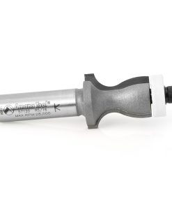 57120 Carbide Tipped Countertop No-Drip with Ultra-Glide Radius Bearing Guide Solid Surface 1 Inch Dia x 1-1/8 x 5/16 Angle x 1/2 Shank