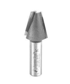 57132 Carbide Tipped Topmount European Type Solid Surface 29/32 Dia x 15/16 x 1/2 Inch Shank