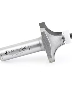 57139 Carbide Tipped Corner Rounding with Ultra-Glide Ball Bearing Guide Solid Surface 1-1/2 Dia x 3/4 x 1/2 Radius x 1/2 Inch Shank