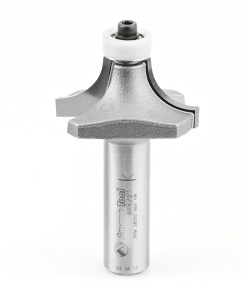 57139 Carbide Tipped Corner Rounding with Ultra-Glide Ball Bearing Guide Solid Surface 1-1/2 Dia x 3/4 x 1/2 Radius x 1/2 Inch Shank
