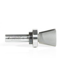 57142 Carbide Tipped Solid Surface Top Mount Bowl 14 Deg Angle x 1-1/8 Inch Dia x 1 x 1/2 Shank Router Bit