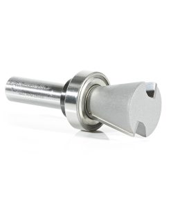 57142 Carbide Tipped Solid Surface Top Mount Bowl 14 Deg Angle x 1-1/8 Inch Dia x 1 x 1/2 Shank Router Bit