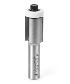 57154 Carbide Tipped Sink and Trim with Ultra-Glide Ball Bearing Guide Solid Surface 3/4 Dia x 1 Inch x 1/2 Shank