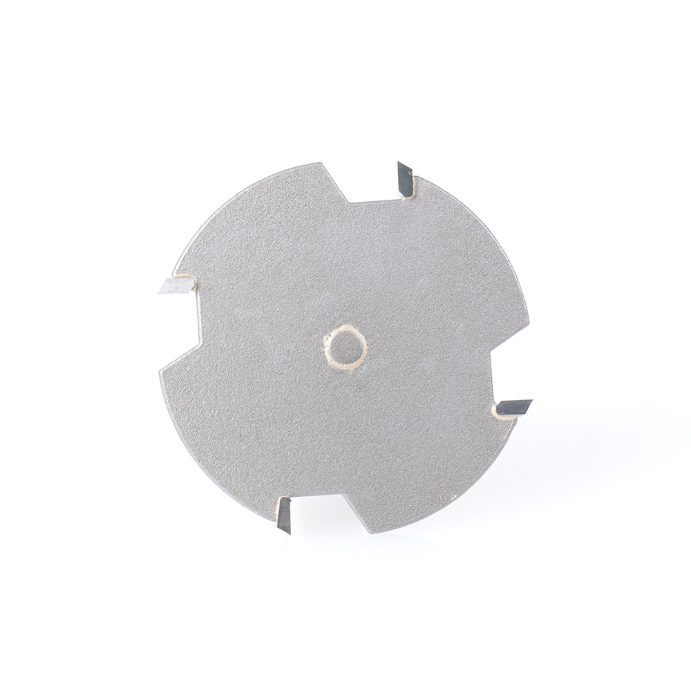 57166 Carbide Tipped 4 Wing Cut Out Solid Surface 3 Dia x 1/4 x 1/2 Inch Shank x 1 Depth of Cut