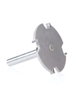 57166 Carbide Tipped 4 Wing Cut Out Solid Surface 3 Dia x 1/4 x 1/2 Inch Shank x 1 Depth of Cut