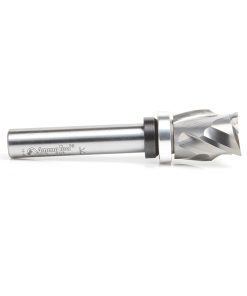 57176 Solid Carbide (Brazed To Steel Shank) Spiral Pattern/Plunge Compression 7/8 Dia x 1-9/64 x 1/2 Inch Shank With Upper Ball Bearing
