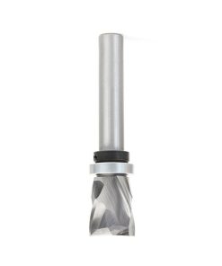 57176 Solid Carbide (Brazed To Steel Shank) Spiral Pattern/Plunge Compression 7/8 Dia x 1-9/64 x 1/2 Inch Shank With Upper Ball Bearing