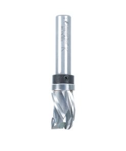57179 Solid Carbide (Brazed To Steel Shank) Spiral Pattern/Plunge Compression 3/4 Dia x 1-9/64 x 1/2 Inch Shank With Upper Ball Bearing