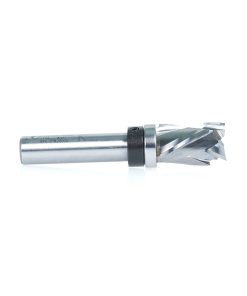 57179 Solid Carbide (Brazed To Steel Shank) Spiral Pattern/Plunge Compression 3/4 Dia x 1-9/64 x 1/2 Inch Shank With Upper Ball Bearing