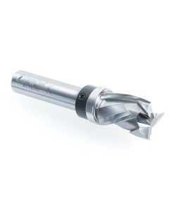 57179 Solid Carbide (Brazed To Steel Shank) Spiral Pattern/Plunge Compression 3/4 Dia x 1-9/64 x 1/2 Inch Shank With Upper Ball Bearing