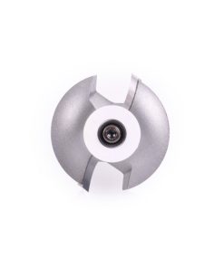 57190 Carbide Tipped Corner Rounding with Ultra-Glide Radius Bearing Guide Solid Surface 1-5/8 Dia x 3/4 x 1/2 Radius x 1/2 Inch Shank