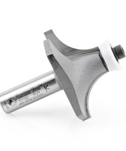 57192 Carbide Tipped Corner Rounding with Ultra-Glide Radius Bearing Guide Solid Surface 2-1/8 Dia x 1 Inch x 3/4 Radius x 1/2 Shank