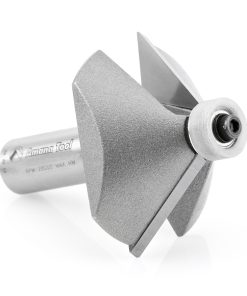 57220 Carbide Tipped Chamfer with Ultra-Glide Ball Bearing Guide Solid Surface 2 Dia x 3/4 x 45 Deg x 1/2 Inch Shank