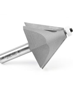 57258 Carbide Tipped Chamfer with Ultra-Glide Ball Bearing Guide Solid Surface 2-17/32 Dia x 1-3/4 x 30 Deg x 1/2 Inch Shank