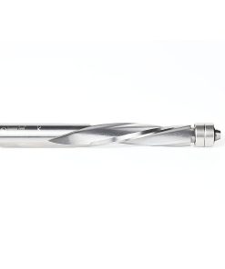 58222 Solid Carbide UltraTrim Spiral 3 Flute 1/2 Dia x 2 x 1/2 Inch Shank with Double Lower Ball Bearing Down-Cut