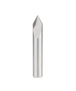 59400 Solid Carbide V Groove Engraving 60 Deg x 1/4 Dia x 0.560 x 1/4 Inch Shank