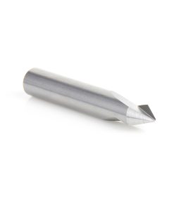 59400 Solid Carbide V Groove Engraving 60 Deg x 1/4 Dia x 0.560 x 1/4 Inch Shank