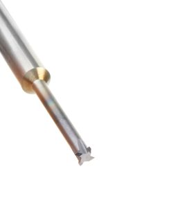 59402 CNC Solid Carbide Single Form Threadmill 0.18 Inch Dia x 1 x 1/4 Shank AlTiN Coated