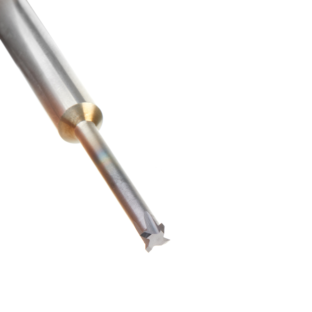 59402 CNC Solid Carbide Single Form Threadmill 0.18 Inch Dia x 1 x 1/4 Shank AlTiN Coated