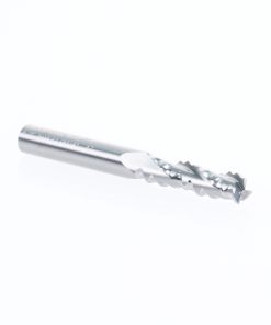 59422 CNC Solid Carbide High Helix Ripper 3 Flute Chipbreaker 1/4 Dia x 7/8 x 1/4 Inch Shank Up-Cut Router Bit