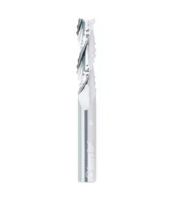 59424 CNC Solid Carbide High Helix Ripper 3 Flute Chipbreaker 3/8 Dia x 1-1/4 x 3/8 Inch Shank Up-Cut Router Bit