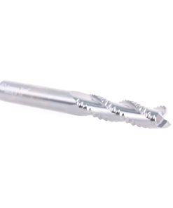 59426 CNC Solid Carbide High Helix Ripper 3 Flute Chipbreaker 1/2 Dia x 2 x 1/2 Inch Shank Up-Cut Router Bit