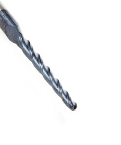 59444 Solid Carbide CNC 2D/3D Carving Steel, Stainless Steel & Composite Cutting Tapered Ball Nose with AlTiN Coating 3-Flute x 1 Deg x 1/16 Radius 1/8 Dia x 1-1/2 x 1/4 Shank x 3 Inch Long Up-Cut Router Bit