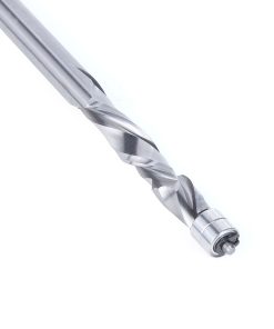 59606 Solid Carbide Compression Spiral 1/4 Dia x 1-1/4 x 1/4 Inch Shank with Double Ball Bearing
