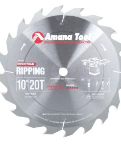 610200 Carbide Tipped Ripping Standard 10 Inch Dia x 20T FT, 18 Deg, 5/8 Bore
