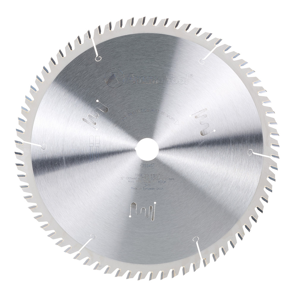 612721 Carbide Tipped Heavy Duty General Purpose 12 Inch Dia x 72T TCG, 10 Deg, 1 Inch Bore