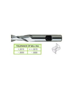 YG1-02301 - 5/16 x 3/8 x 1-3/8 x 3-1/8 - 2 Flute Se Long Length 8% Cobalt