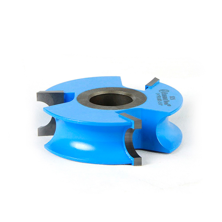925 Carbide Tipped 3-Wing Bullnose 1/4 Radius x 1/2 Bead Radius x 2-5/8 Dia x 13/16 x 1/2 & 3/4 Bore